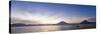 Toliman, Atitlan and San Pedro Volcanoes, Lake Atitlan, Guatemala-Michele Falzone-Stretched Canvas