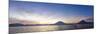 Toliman, Atitlan and San Pedro Volcanoes, Lake Atitlan, Guatemala-Michele Falzone-Mounted Photographic Print