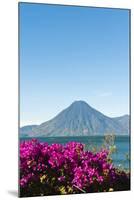 Toliman Volcano and Lago De Atitlan (Lake Atitlan), San Juan La Laguna, Guatemala-Michael DeFreitas-Mounted Photographic Print