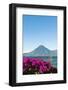 Toliman Volcano and Lago De Atitlan (Lake Atitlan), San Juan La Laguna, Guatemala-Michael DeFreitas-Framed Photographic Print