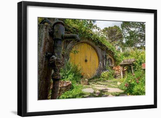 Tolkien Village New Zealand-null-Framed Art Print