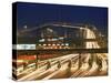 Toll Booths on the South Side of the Queen Elizabeth II Bridge, River Thames at Dartford, England-null-Stretched Canvas