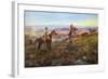 Toll Collectors-Charles Marion Russell-Framed Art Print