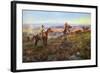 Toll Collectors-Charles Marion Russell-Framed Art Print