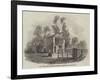 Toll-House, Near Gloucester, Struck by Lightning-null-Framed Giclee Print