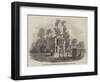 Toll-House, Near Gloucester, Struck by Lightning-null-Framed Giclee Print