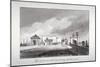 Toll Houses on Southwark Bridge, London, 1827-John Chessell Buckler-Mounted Giclee Print