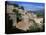 Tolla Village and Dam, Corsica, France-Guy Thouvenin-Stretched Canvas