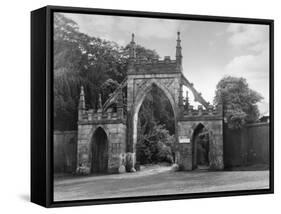 Tollymore Entrance Gate-null-Framed Stretched Canvas