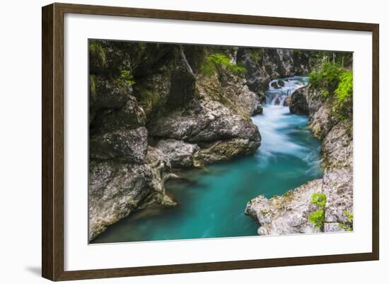 Tolminka River, Tolmin Gorges, Triglav National Park (Triglavski Narodni Park), Slovenia, Europe-Matthew Williams-Ellis-Framed Photographic Print