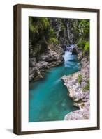 Tolminka River, Tolmin Gorges, Triglav National Park (Triglavski Narodni Park), Slovenia, Europe-Matthew Williams-Ellis-Framed Photographic Print