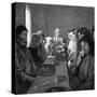 Tolstoy Eating-Room-Kenyon Cox-Stretched Canvas