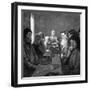 Tolstoy Eating-Room-Kenyon Cox-Framed Art Print