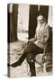 Tolstoy in His Later Years at His Country Estate-null-Stretched Canvas