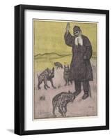 Tolstoy Preaching-Wilhelm Schutz-Framed Art Print