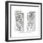 Toltec Sculptures, Mexico, 19th Century-Sellier-Framed Giclee Print