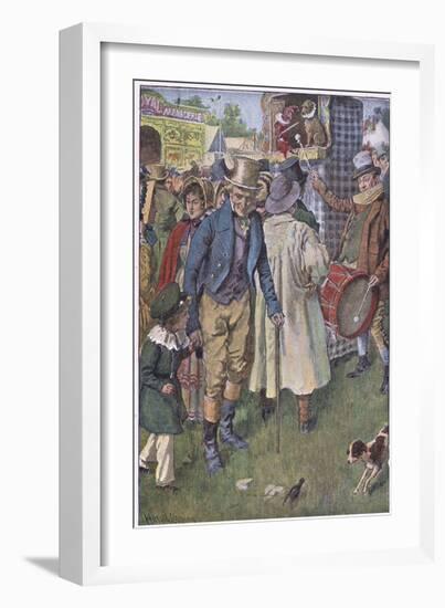 Tom and Benjy at the Fair-Harold Copping-Framed Giclee Print