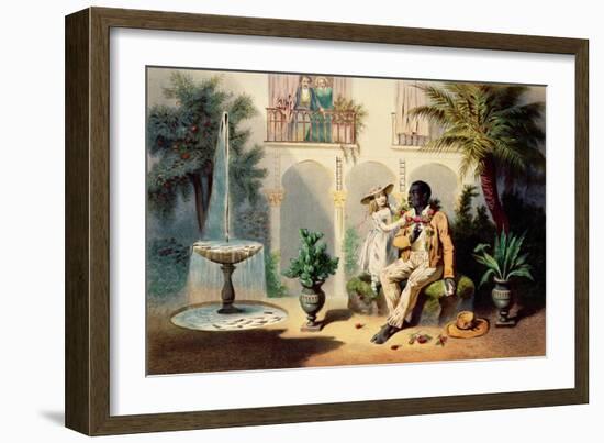 Tom and Evangeline-Adolphe Jean-baptiste Bayot-Framed Giclee Print