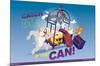 Tom and Jerry - Catch Me If You Can-Trends International-Mounted Poster