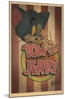 Tom And Jerry - Stripes-Trends International-Mounted Poster