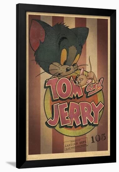 Tom And Jerry - Stripes-Trends International-Framed Poster