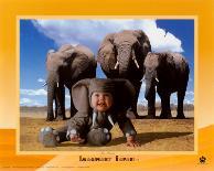 Imaginary Safari, Elephant-Tom Arma-Art Print