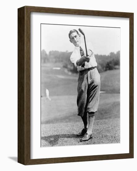 Tom Armour US Tour Golf Champion Photograph-Lantern Press-Framed Art Print