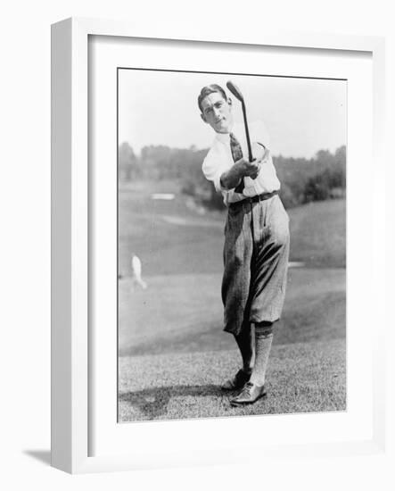 Tom Armour US Tour Golf Champion Photograph-Lantern Press-Framed Art Print