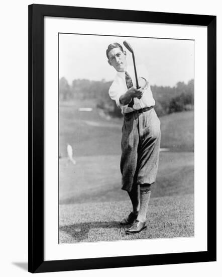 Tom Armour US Tour Golf Champion Photograph-Lantern Press-Framed Art Print