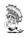 Bryan Ferry - Cartoon-Tom Bachtell-Premium Giclee Print