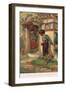 Tom Came Slowly Up to the Open Door-Arthur A. Dixon-Framed Giclee Print