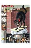 Black Cat Baking Powder-Tom Captain-Framed Art Print