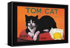 Tom Cat Brand-null-Framed Stretched Canvas