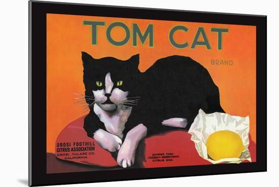 Tom Cat Brand-null-Mounted Art Print
