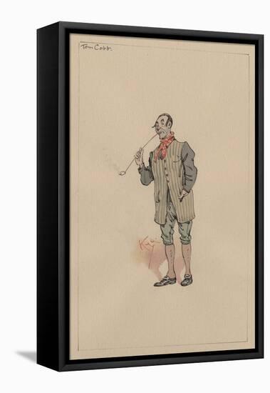 Tom Cobb, C.1920s-Joseph Clayton Clarke-Framed Stretched Canvas