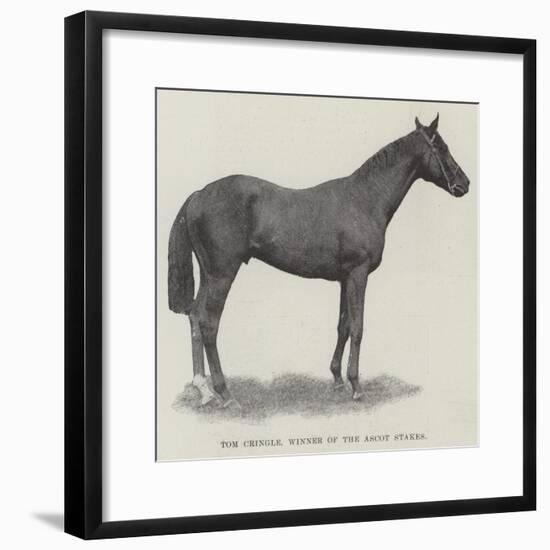 Tom Cringle, Winner of the Ascot Stakes-null-Framed Giclee Print