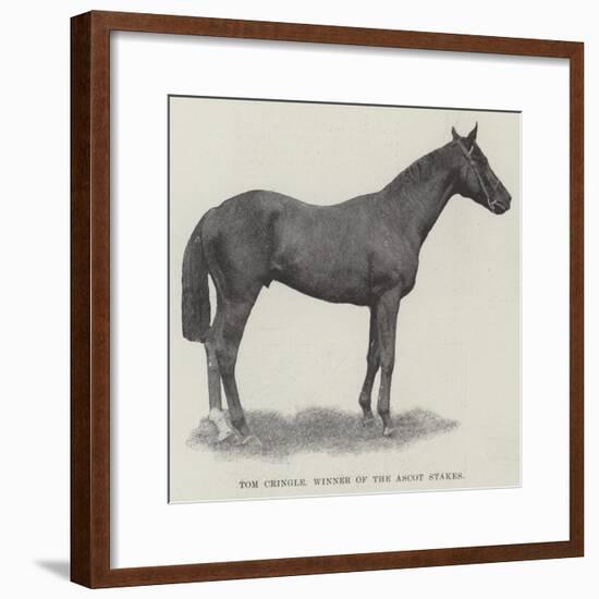 Tom Cringle, Winner of the Ascot Stakes-null-Framed Giclee Print