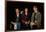 Tom Cruise Chatting with Keith Richards and Ron Wood before Rolling Stones Concert, Las Vegas-null-Framed Photographic Print