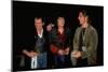 Tom Cruise Chatting with Keith Richards and Ron Wood before Rolling Stones Concert, Las Vegas-null-Mounted Photographic Print
