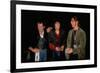 Tom Cruise Chatting with Keith Richards and Ron Wood before Rolling Stones Concert, Las Vegas-null-Framed Photographic Print