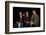 Tom Cruise Chatting with Keith Richards and Ron Wood before Rolling Stones Concert, Las Vegas-null-Framed Photographic Print