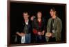 Tom Cruise Chatting with Keith Richards and Ron Wood before Rolling Stones Concert, Las Vegas-null-Framed Premium Photographic Print