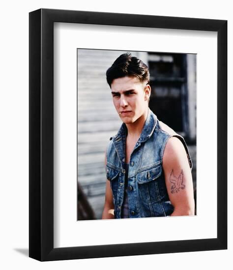 Tom Cruise, The Outsiders (1983)-null-Framed Photo