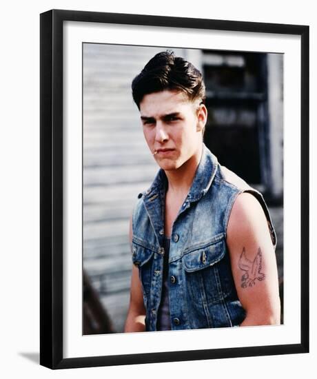 Tom Cruise, The Outsiders (1983)-null-Framed Photo