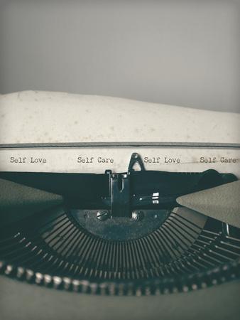 Typewriter Notes - Care