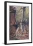 Tom Got on East's Shoulders-Harold Copping-Framed Giclee Print