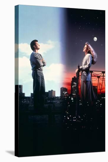 TOM HANKS; MEG RYAN. "SLEEPLESS IN SEATTLE" [1993], directed by NORA EPHRON.-null-Stretched Canvas