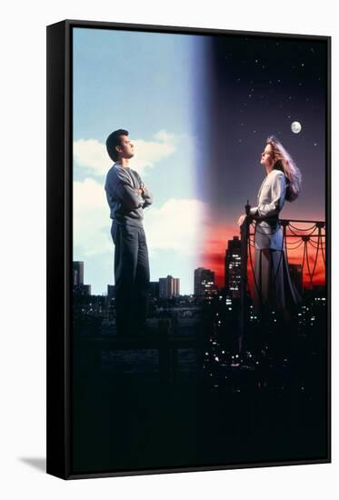 TOM HANKS; MEG RYAN. "SLEEPLESS IN SEATTLE" [1993], directed by NORA EPHRON.-null-Framed Stretched Canvas