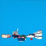 Bryher Boats-Tom Holland-Giclee Print