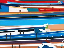 Bryher Boats-Tom Holland-Framed Premium Giclee Print